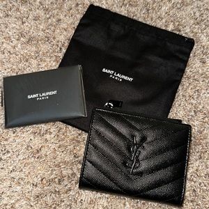 YSL Bifold Card Case Wallet